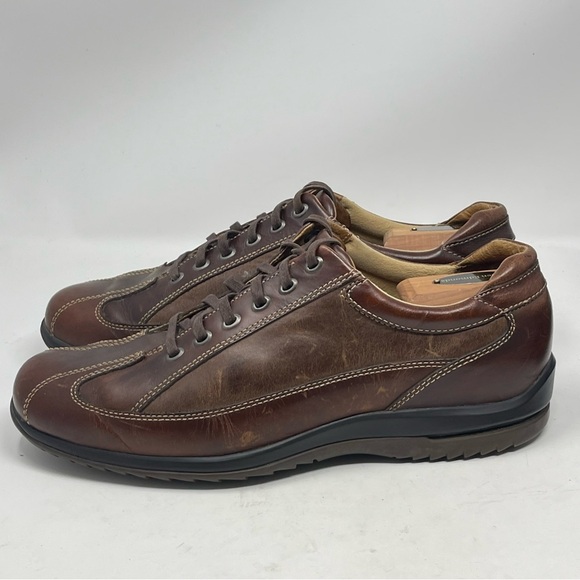Rockport Powered by DMX Shoes Mens 9.5 M Brown Leather Comfort Casual Oxford main image 13